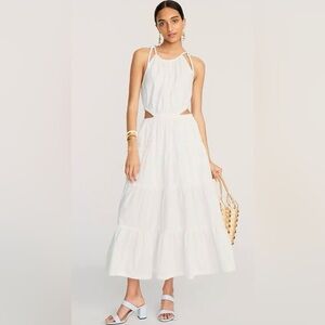 J. Crew Harbor Side-Cutout Dress